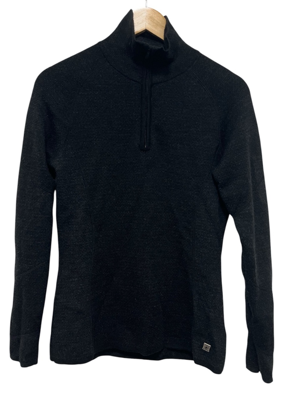 Smartwool 1/4 Zip Two Tone Sweater Size Small